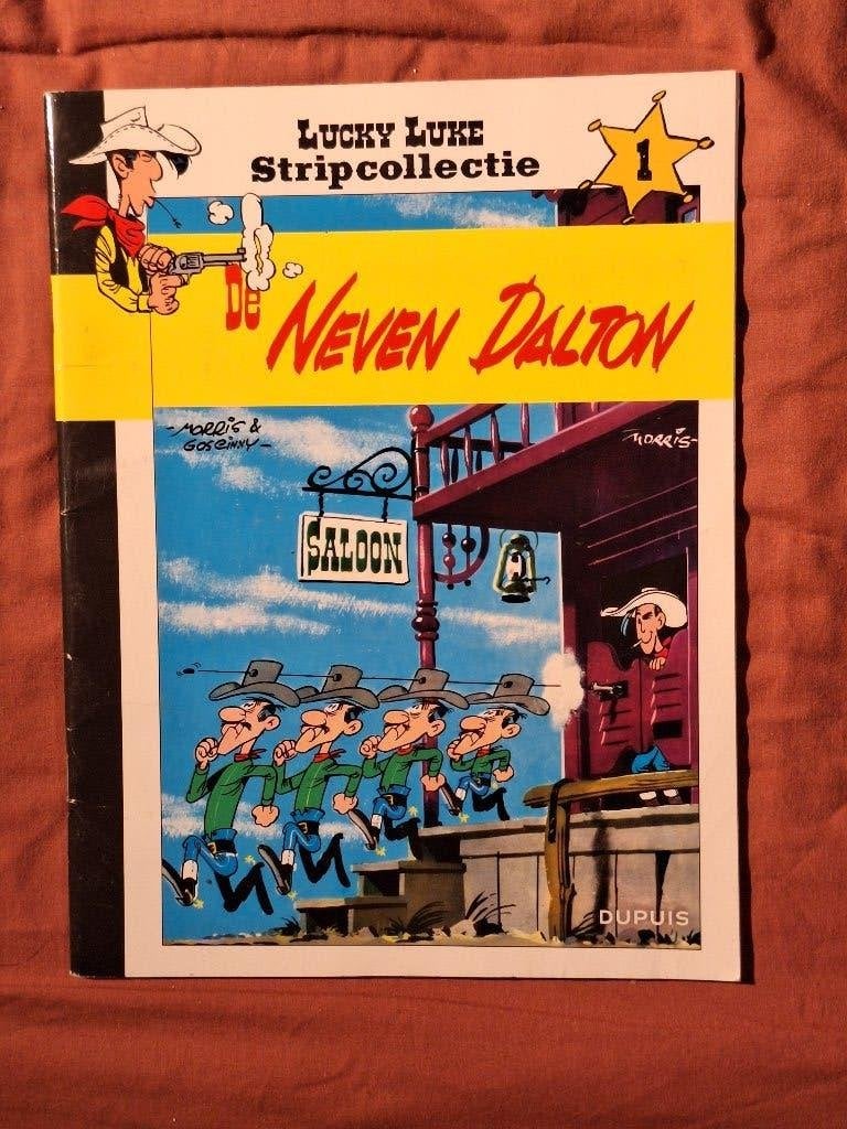Lucky Luke stripcollectie 1: de neven Dalton, Eén stripboek, Ophalen of Verzenden, Zo goed als nieuw