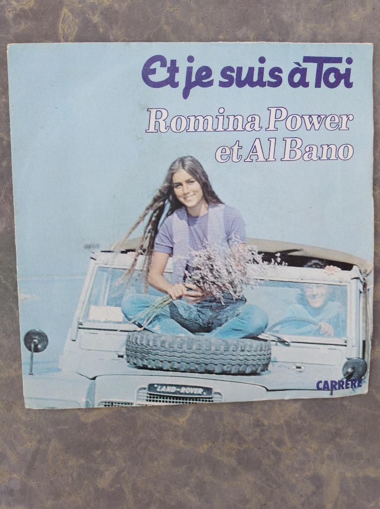 ROMINA POWER & AL BANO: "Et je suis à toi" (in 't Frans!), Fotohoes, Ophalen of Verzenden, Zo goed als nieuw, Pop
