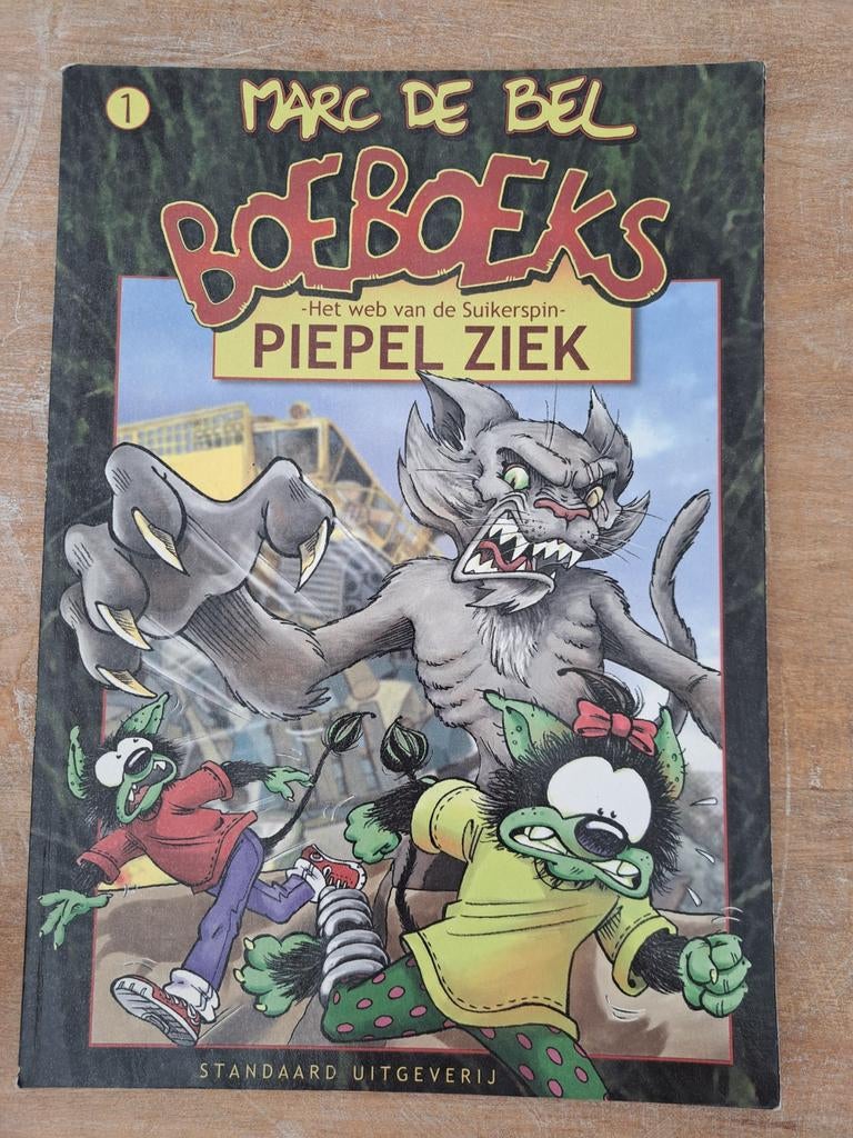 Strip Marc de Bel - Boeboeks - Het web van de suikerspin - P, Ophalen of Verzenden