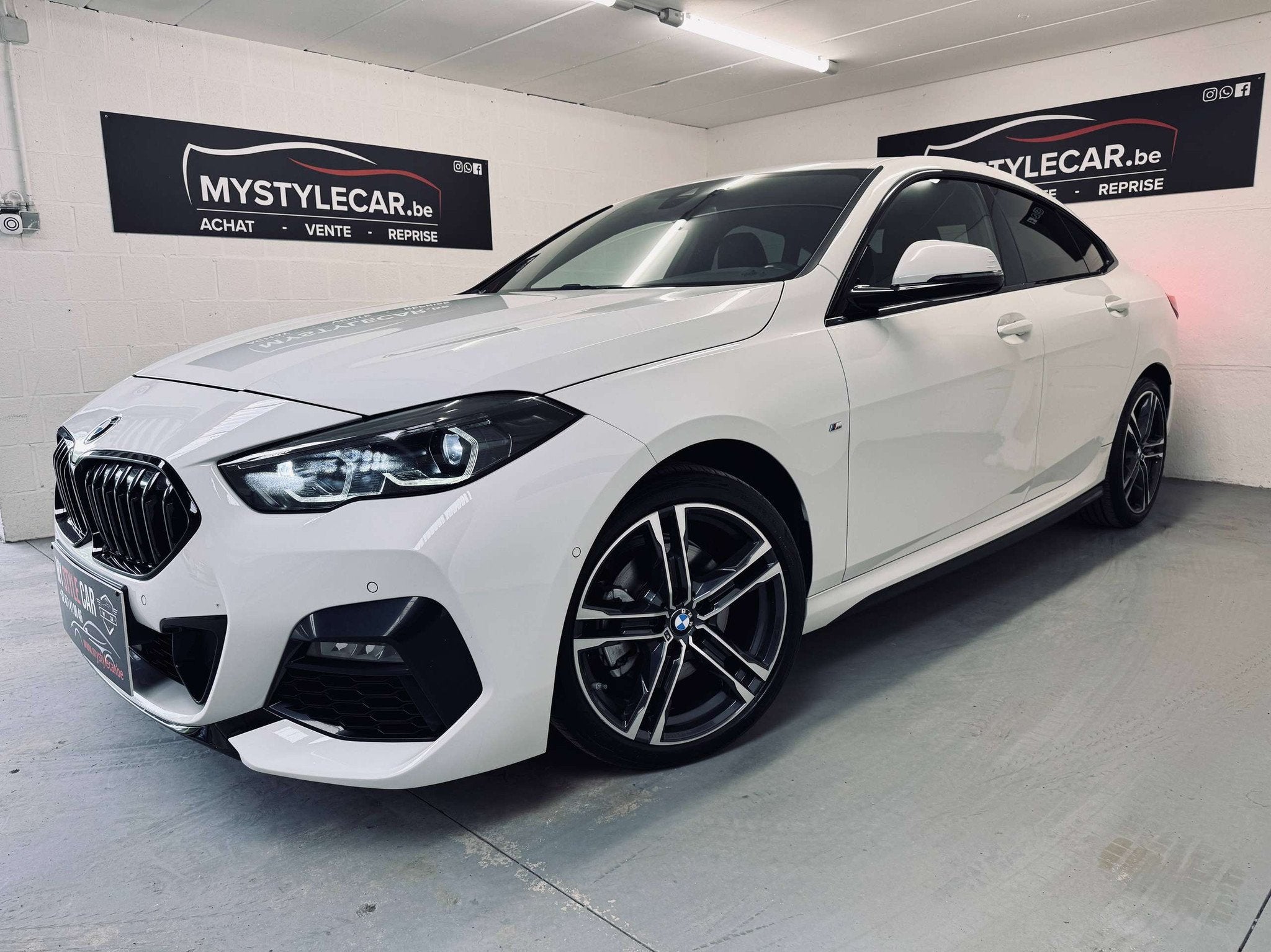BMW 2 Serie 216 Gran Coupé 216 dA PACK M, FULL, Garantie 1A, Autos, Cuir, Achat, Entreprise, Noir