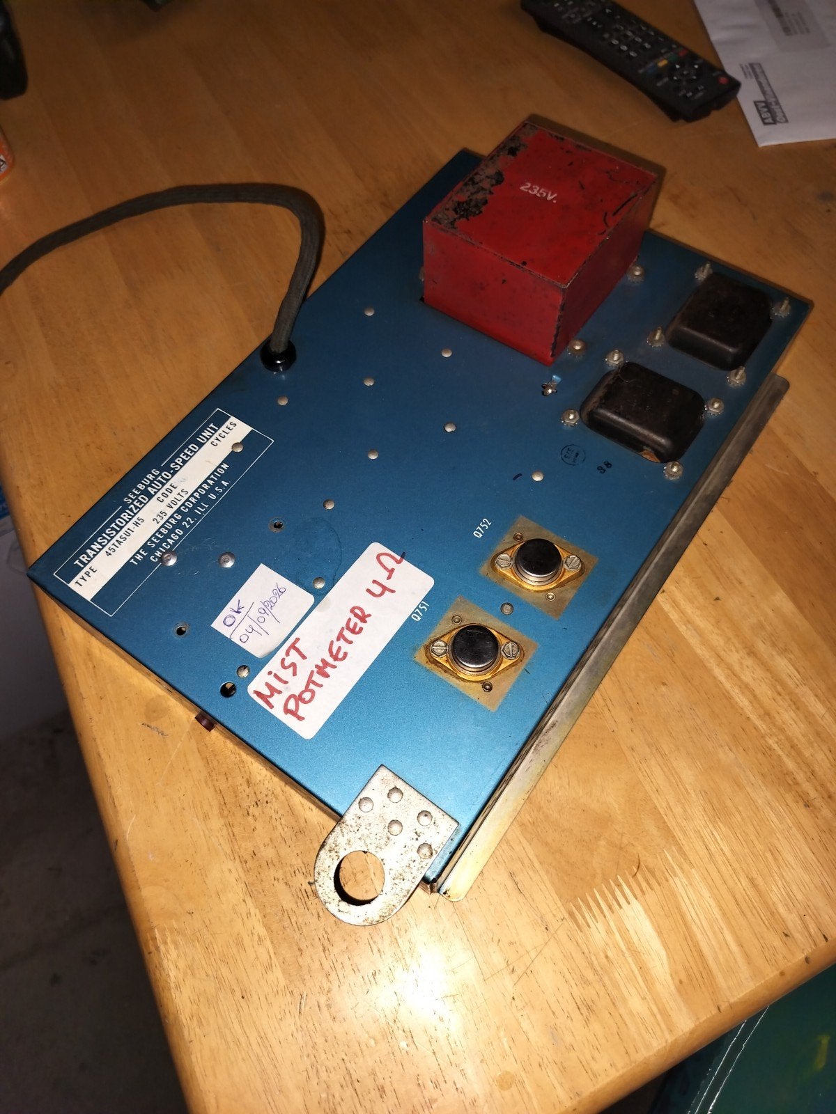 Seeburg speed-unit, Verzamelen, Ophalen, Gebruikt, 1960 tot 1970, Seeburg