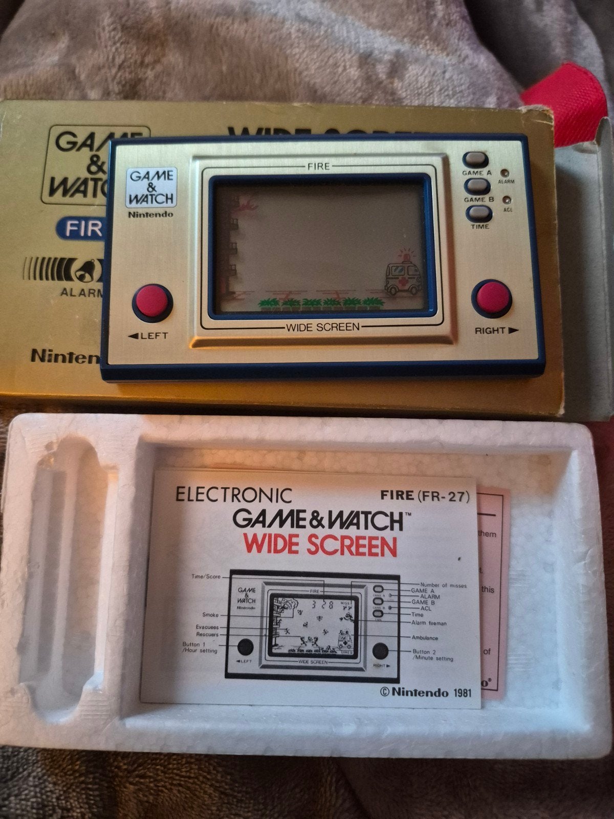 Nintendo fire, Ophalen