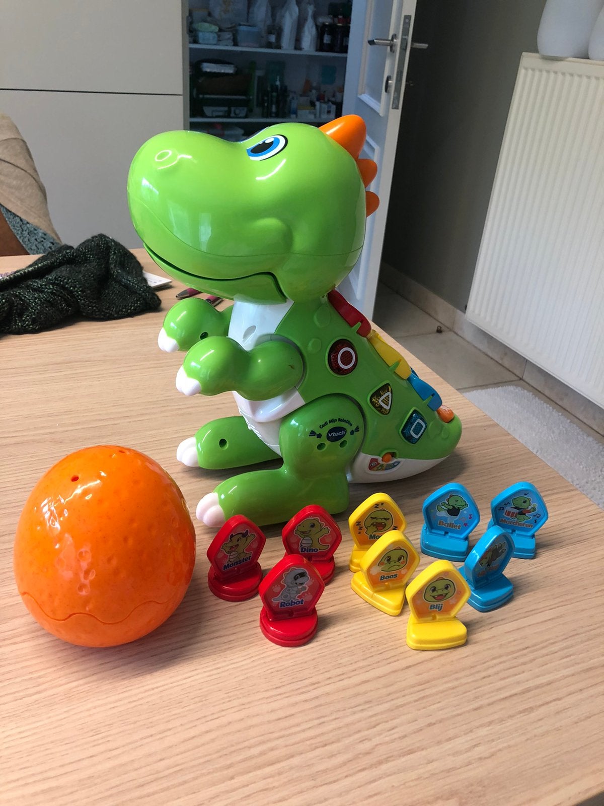 Interactie dino, Vtech, Kinderen en Baby's, Speelgoed | Vtech, Ophalen of Verzenden, Zo goed als nieuw