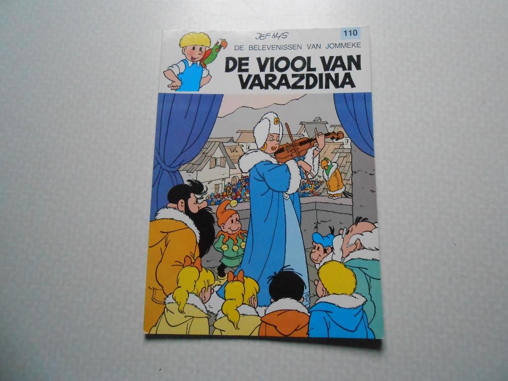 Jommeke 110 De viool van Varazdina 1998., Neuf, Enlèvement ou Envoi, Une BD, Jef Nijs