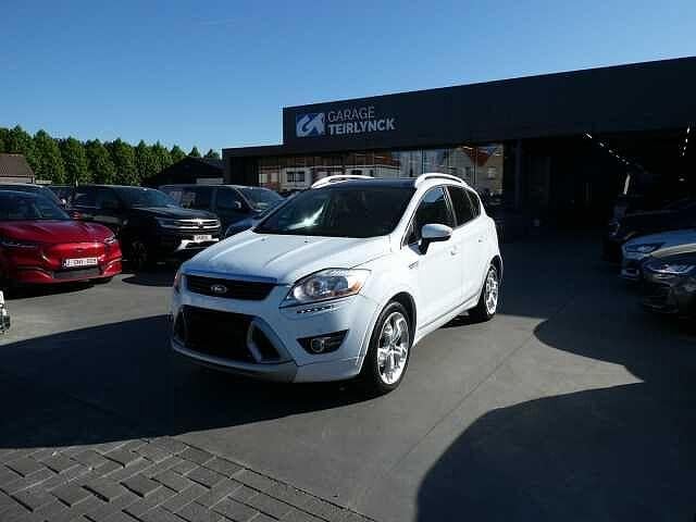 Ford Kuga 2.0 TDCi 136pk Titanium S Luxe Leder Pano, Euro 5, USB, Wit, Bedrijf