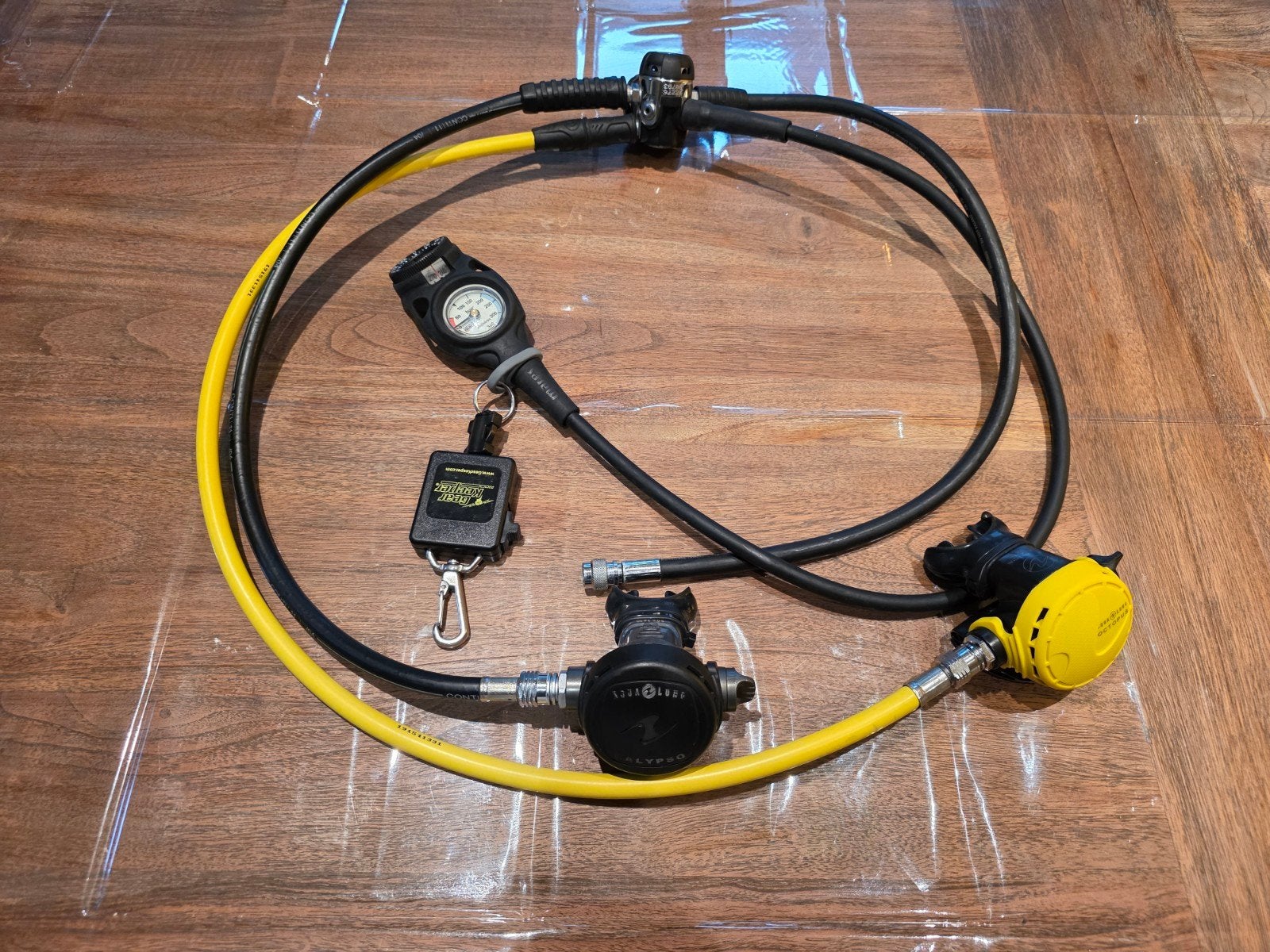 Ademautomatenset. Aqualung Calypso & Scubapro MK11 1-ste tra, Watersport en Boten, Ophalen, Zo goed als nieuw, Overige typen