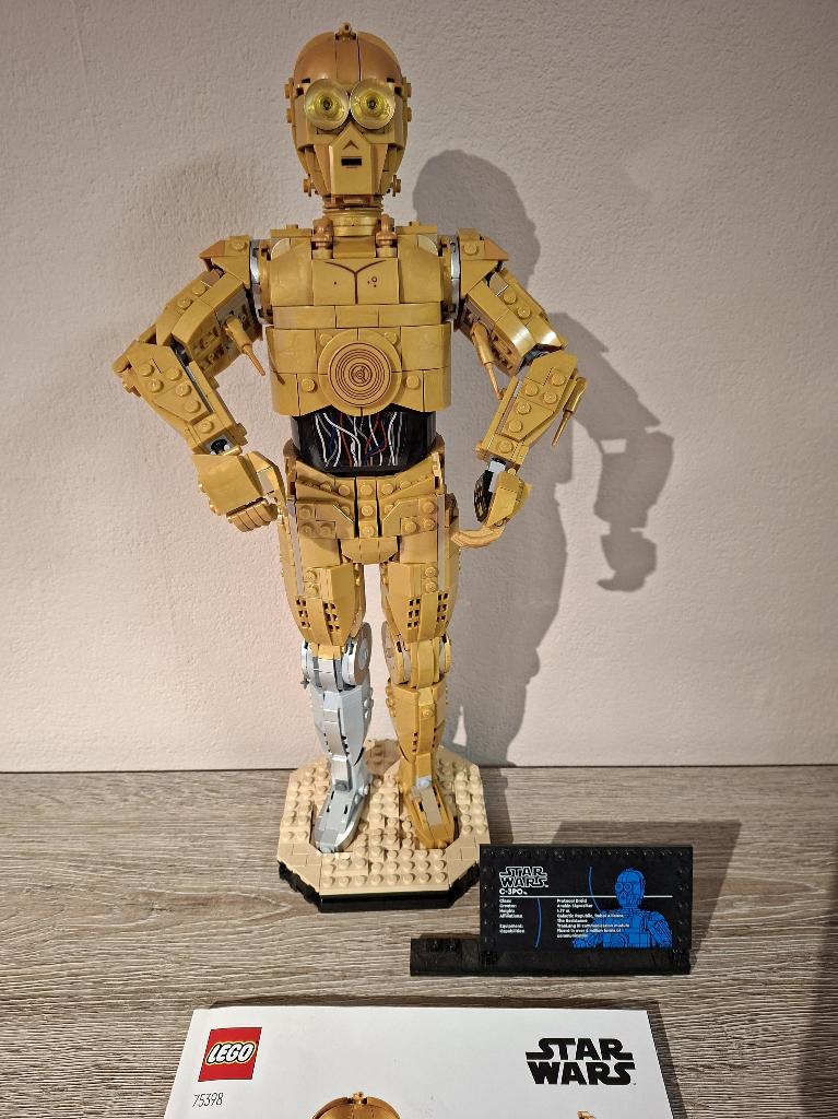 Lego set 75398 - Star Wars C-3PO, Kinderen en Baby's, Speelgoed | Duplo en Lego, Gebruikt, Lego, Complete set, Star Wars, Ophalen of Verzenden