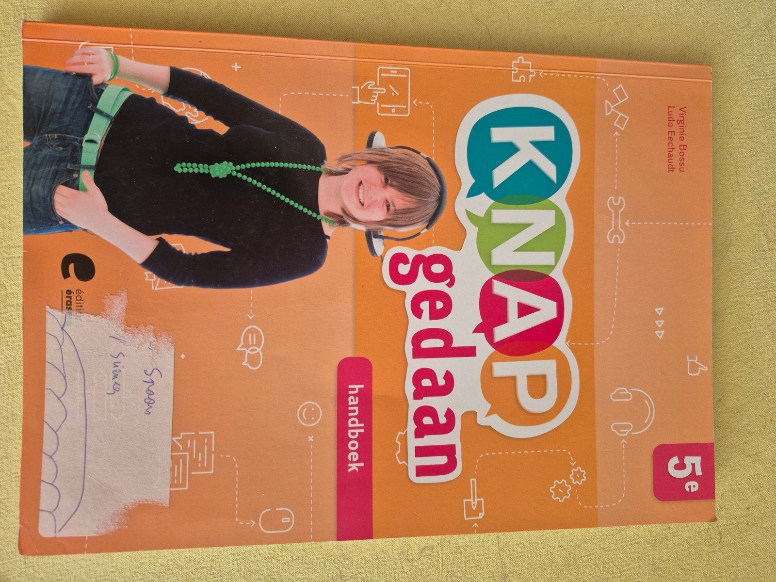 KNAP GEDAAN 5ÈME HANDBOEK + OEFENBOEK, Livres, Enlèvement, Utilisé