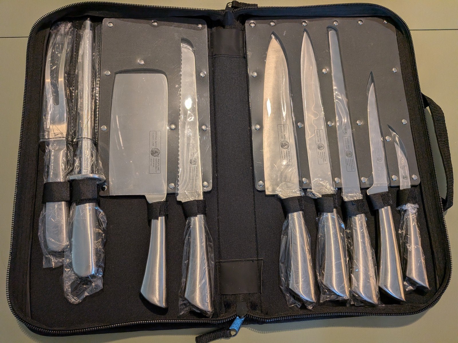 Renens Swiss koksmessen set Classic line, Ophalen