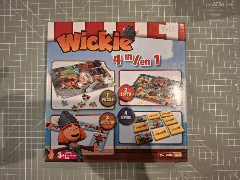 Wickie de viking 4-spellen-in-1 Studio 100, Ophalen of Verzenden, Zo goed als nieuw