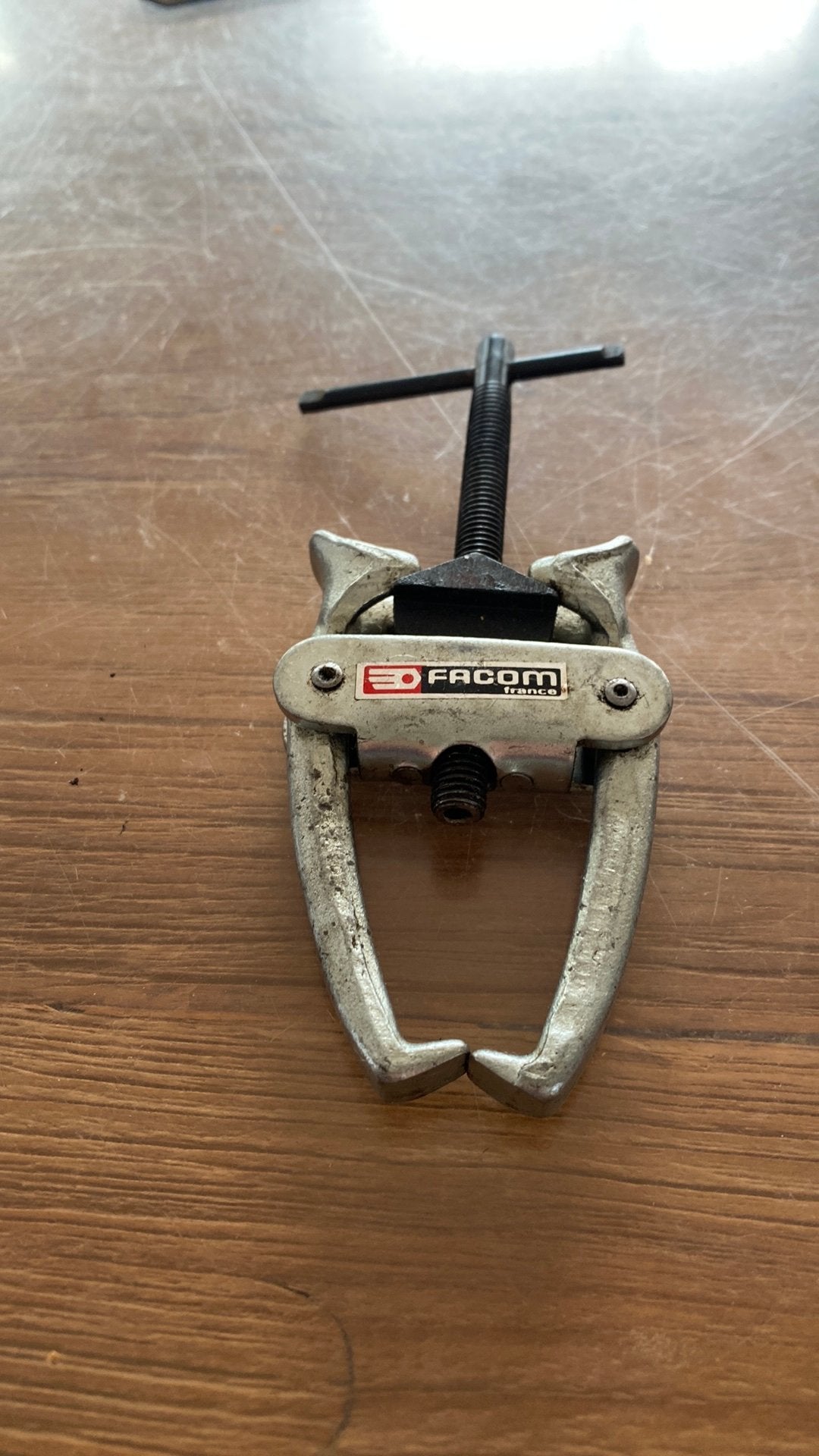 Facon poelie trekker met 2 armen bijna 9 cm, Ophalen, Gebruikt