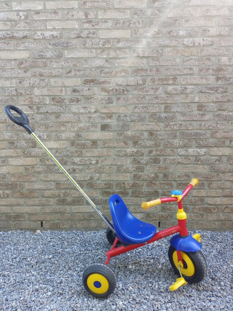Driewieler met duwstang, Enlèvement, Utilisé, Tige de poussée