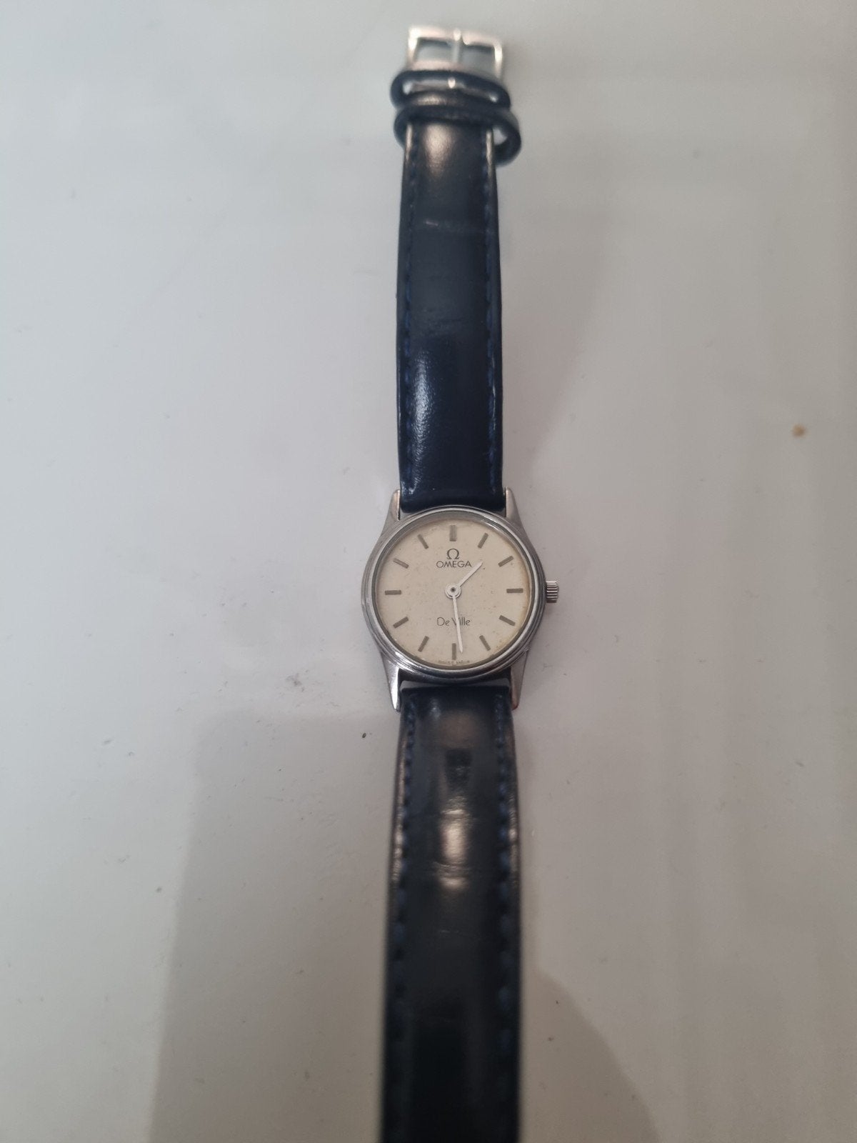 Omega de ville quartz  femme, Enlèvement, Cuir