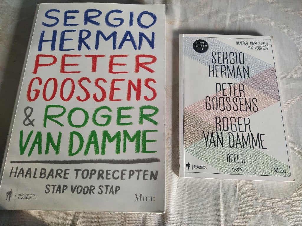 boek: Sergio Herman, Roger van Damme -(NJAM)-Peter Goossens, Boeken, Ophalen of Verzenden