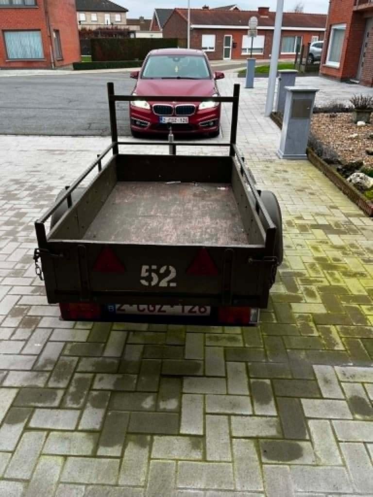 Aanhangwagen zeer goede staat, Ophalen, Gebruikt