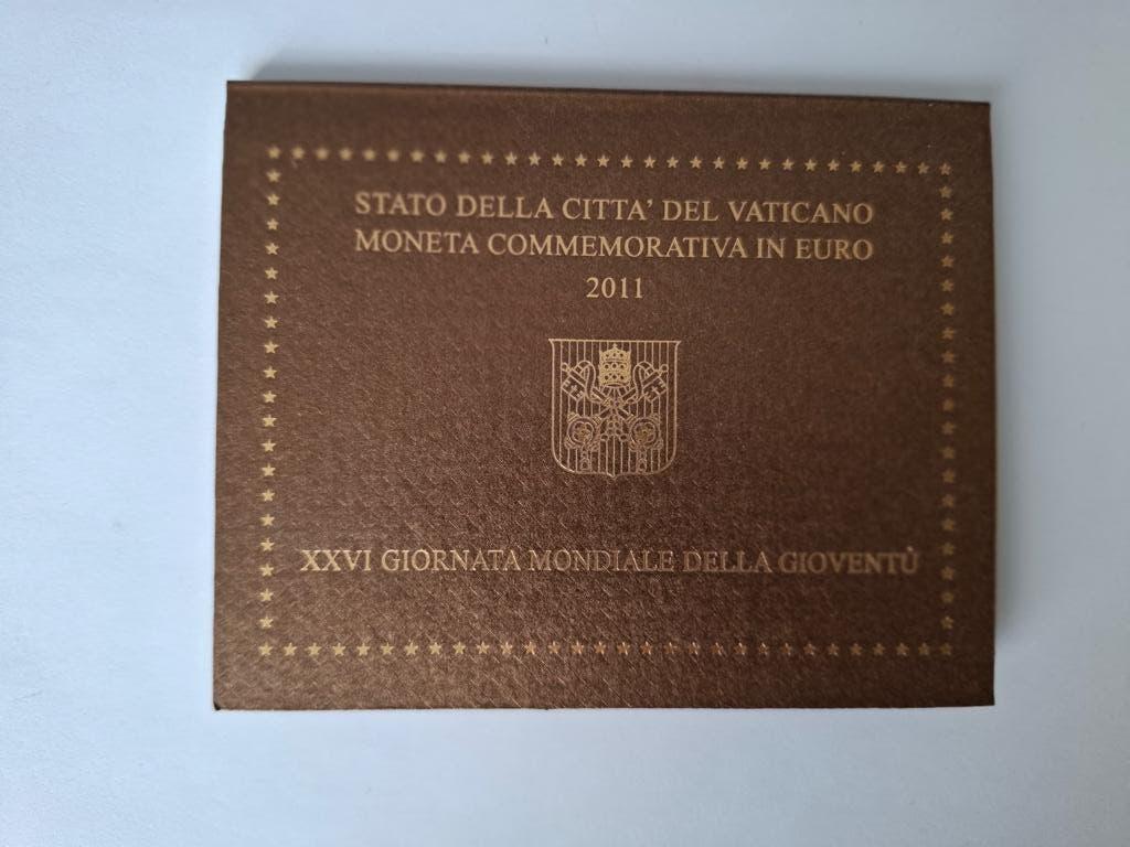 Vatican : 2 euro commémorative 2011, Timbres & Monnaies, Monnaies | Europe | Monnaies euro, Enlèvement ou Envoi, Vatican, 2 euros