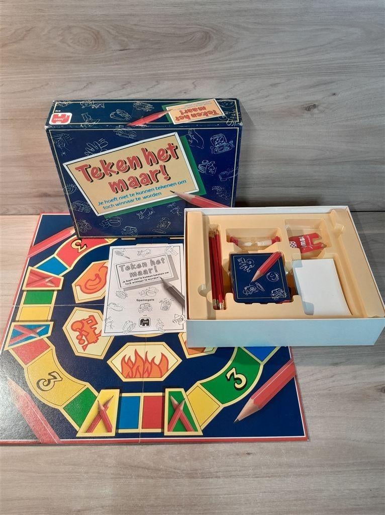 teken het maar - s6283, Hobby en Vrije tijd, Verzenden, Zo goed als nieuw