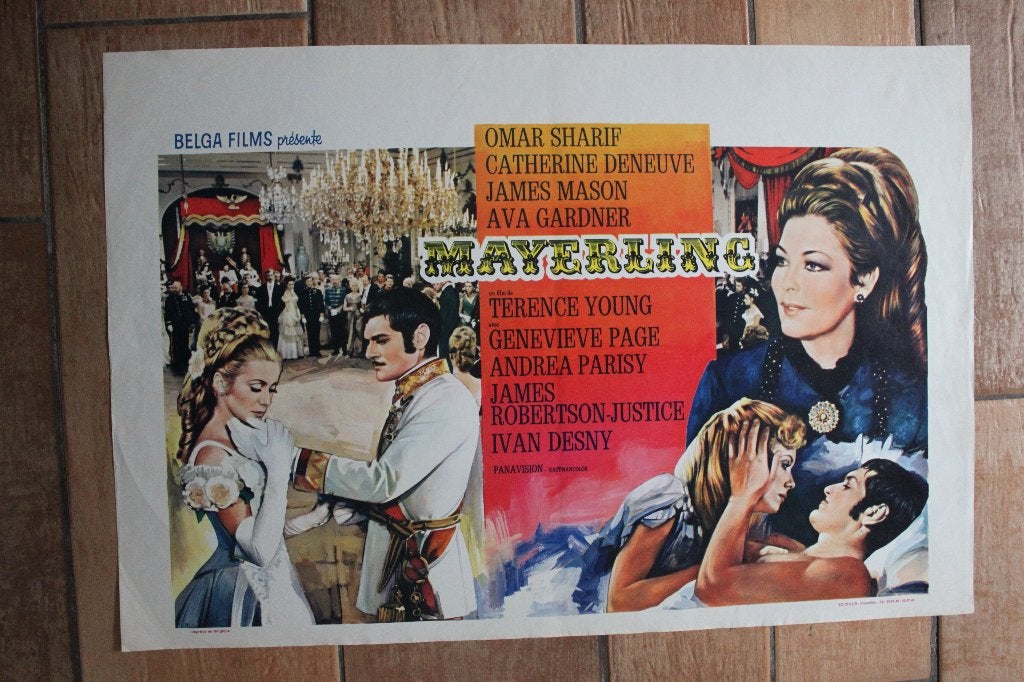 filmaffiche Mayerling Catherine Deneuve filmposter, Verzamelen, Posters, Rechthoekig Liggend, Ophalen of Verzenden, Zo goed als nieuw