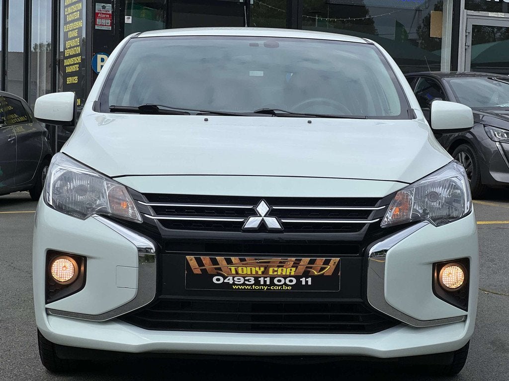 Mitsubishi Space Star Space Star 1.0i*CLIMA*NAVI*CAMERA*Andr, Stof, Gebruikt, 1290 kg, Wit