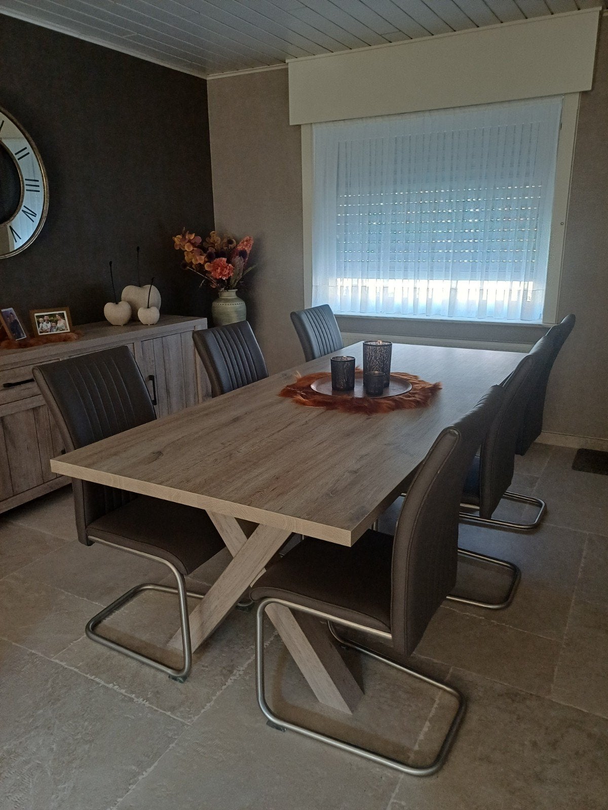 eetplaats met stoelen + TV Meubel + salontafel, Ophalen
