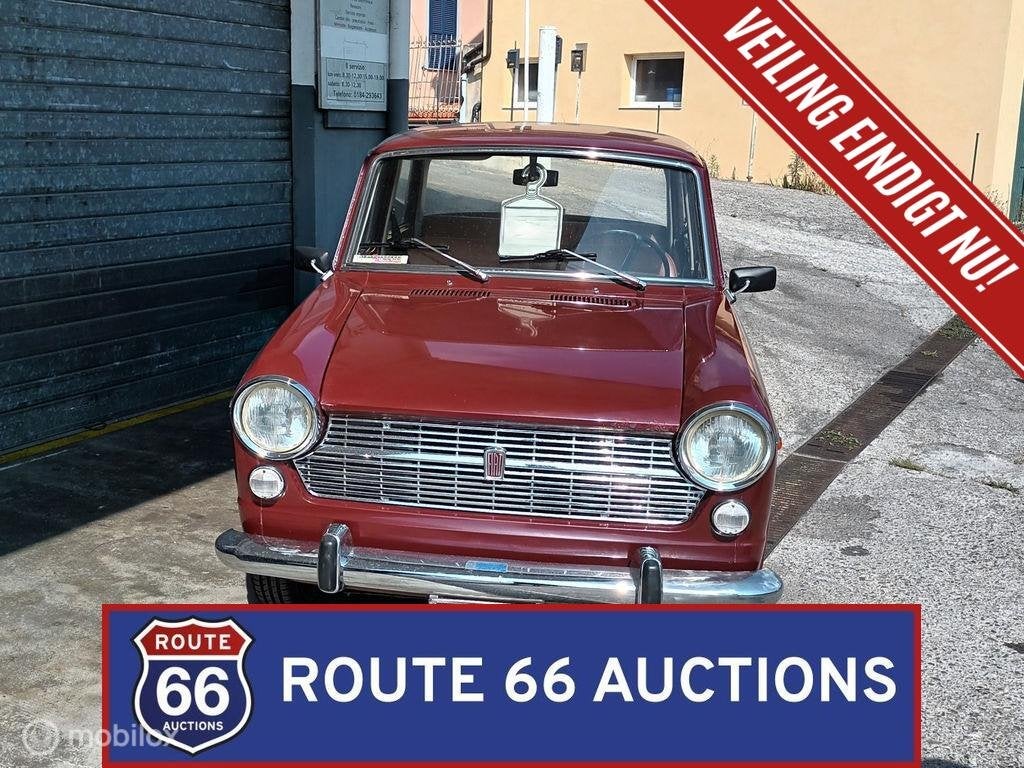 Fiat 1100 R | 1967 | Route 66 Auctions, Autos, Achat, Entreprise, Boîte manuelle, Autre carrosserie
