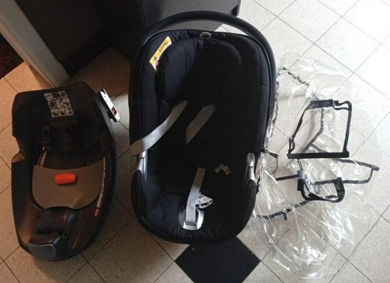 Siège auto CYBEX + base Isofix, Enfants & Bébés, Sièges auto, Enlèvement, Comme neuf, 0 à 18 kg, Isofix