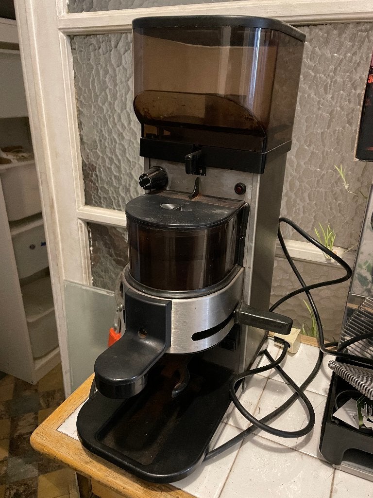 moulin a café PRO la cimbami cadet grinder, Enlèvement, Utilisé, Autres marques, Moulin à café