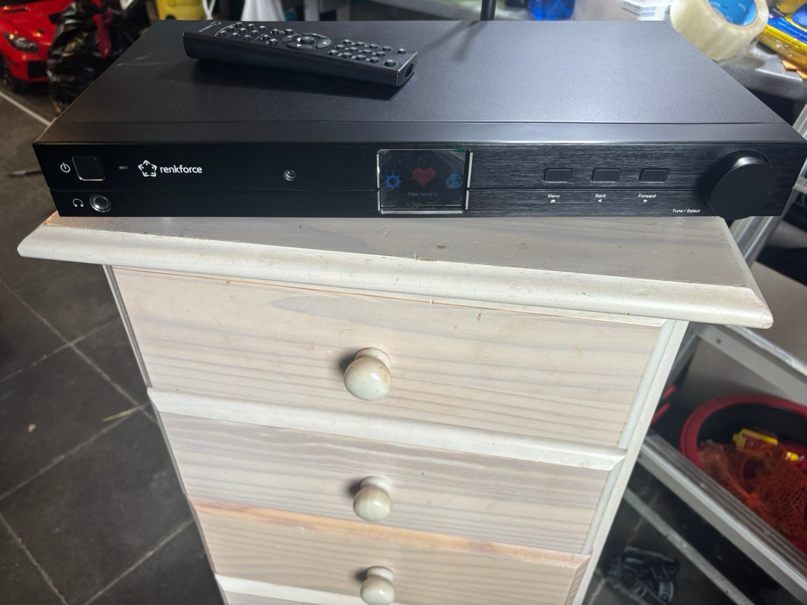 tuner dab fm internet, TV, Hi-fi & Vidéo, Enlèvement, Utilisé