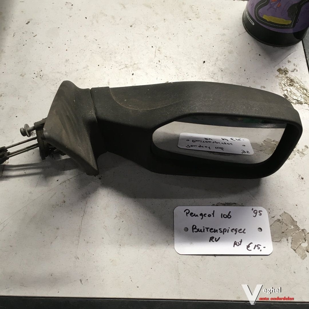 Peugeot 106  1995  Buitenspiegel Linksvoor of Rechtsvoor, Auto-onderdelen, Gebruikt, -, -, Ophalen of Verzenden