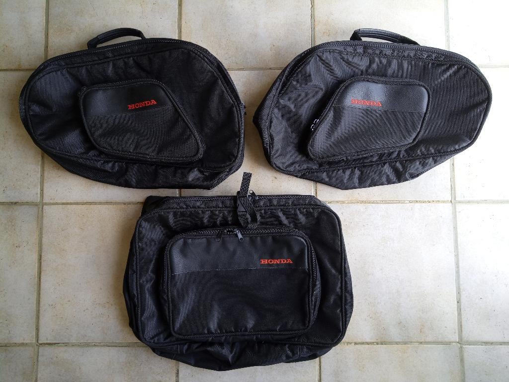Originele binnentassen Honda ST1300, Motoren, Ophalen, Zo goed als nieuw