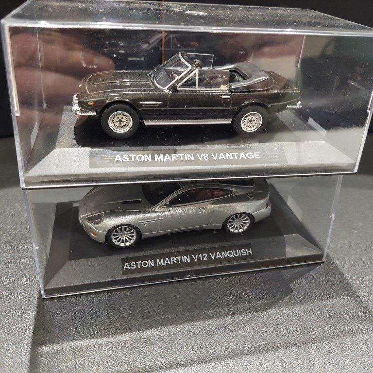 lot 2 1/43 miniaturen - Aston Martin, Hobby en Vrije tijd, Modelauto's | 1:43, Ophalen of Verzenden