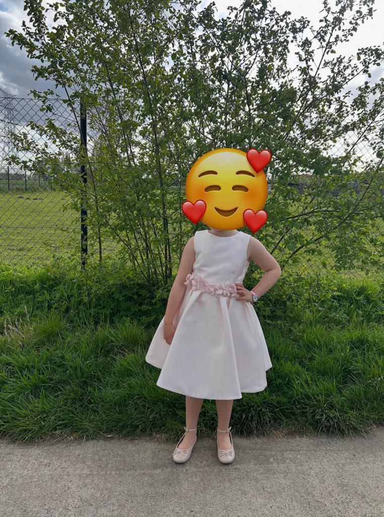 Communiekleedje miss leod, Kinderen en Baby's, Kinderkleding | Maat 140, Ophalen, Gebruikt, Meisje, Jurk of Rok