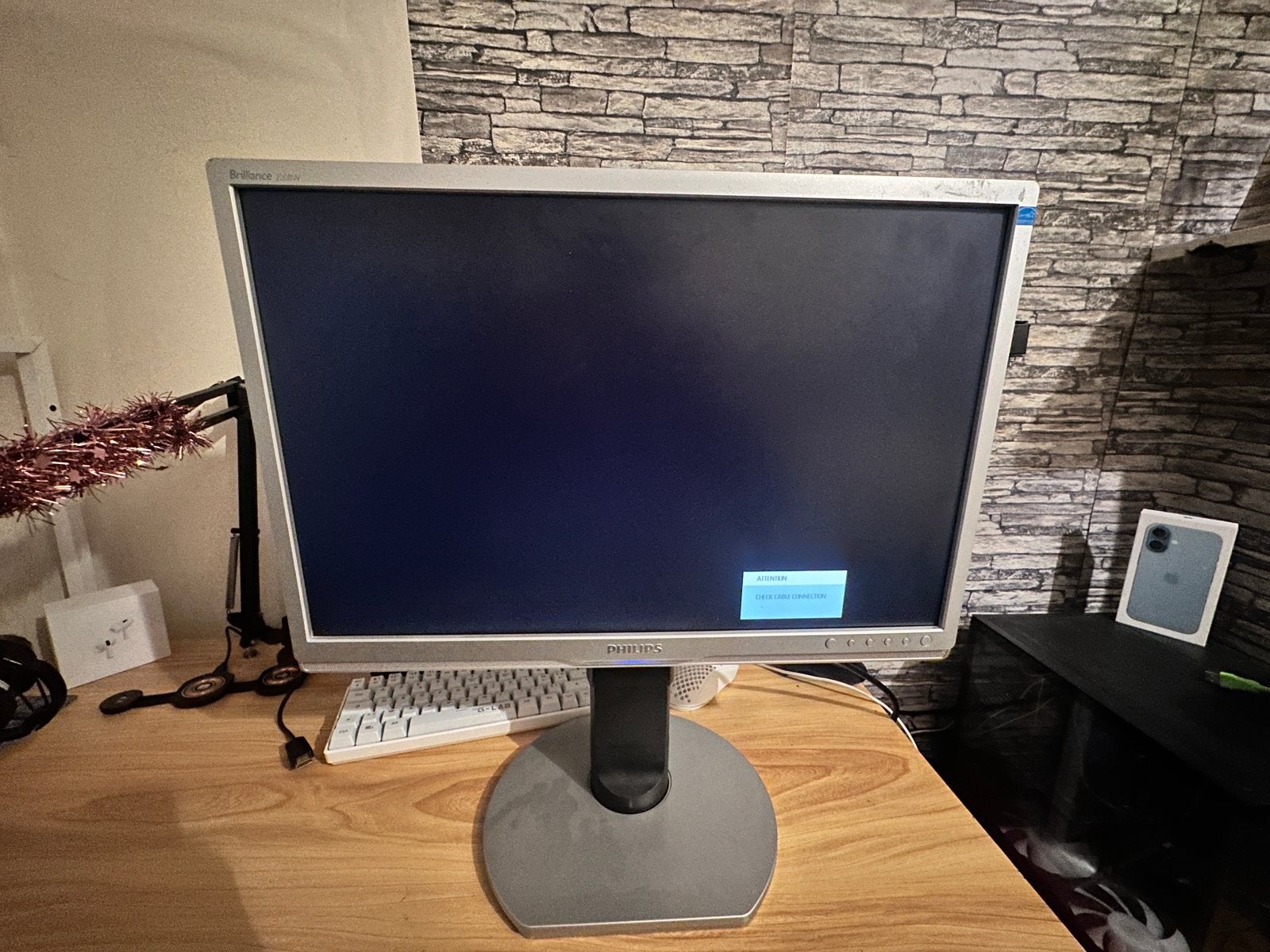 Philips 170B9 Monitor - Zonder kabels, Computers en Software, Ophalen of Verzenden, Zo goed als nieuw, 60 Hz of minder, DVI