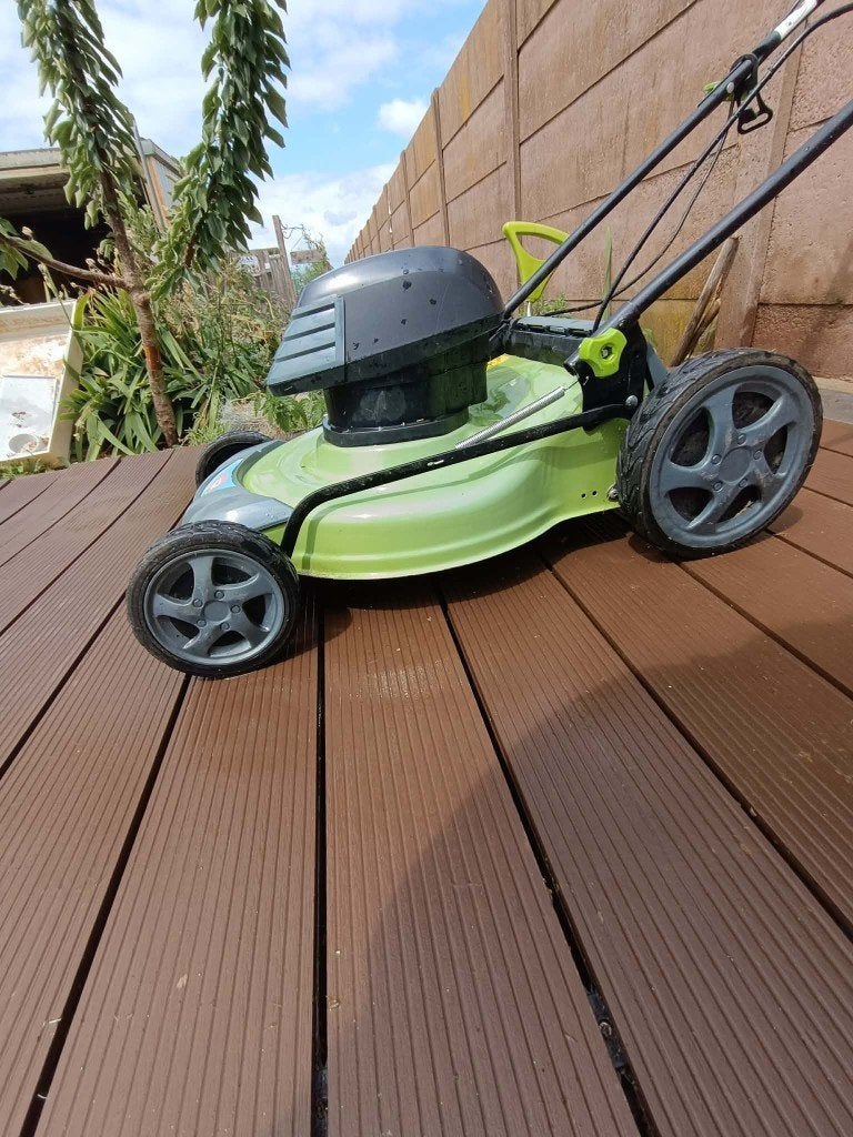 Elektrische zelfrijdende grasmaaier, Ophalen, Elektrische grasmaaier, 30 t/m 39 cm, Opvangzak