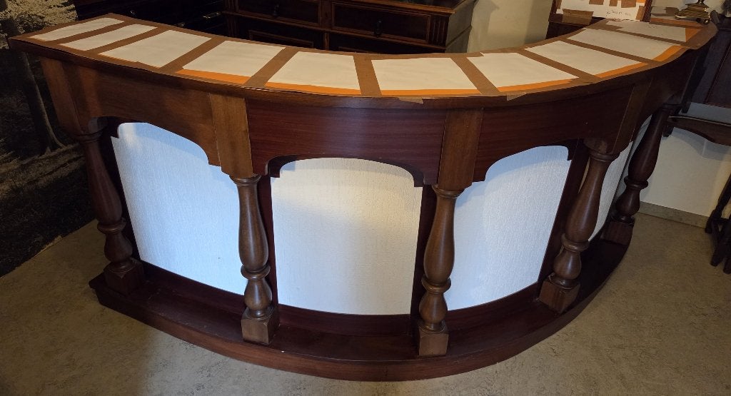 Handgemaakte houten toog/Bar, Huis en Inrichting, Ophalen, Gebruikt