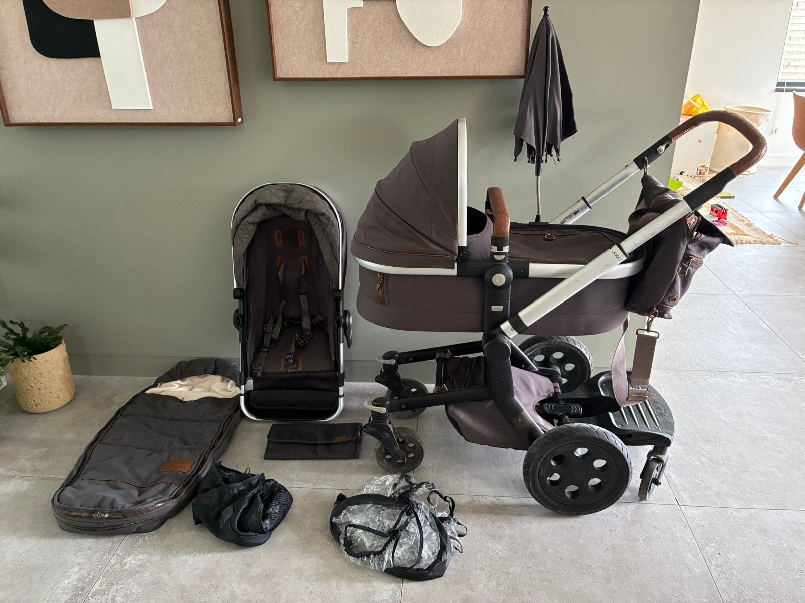 JOOLZ set met accessoires, Autres marques, Pneus, Poussette combi, Enlèvement