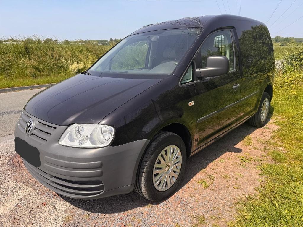 Volkswagen Caddy 1.9d, Auto's, Volkswagen, Voorwielaandrijving, Stof, Zwart, Particulier