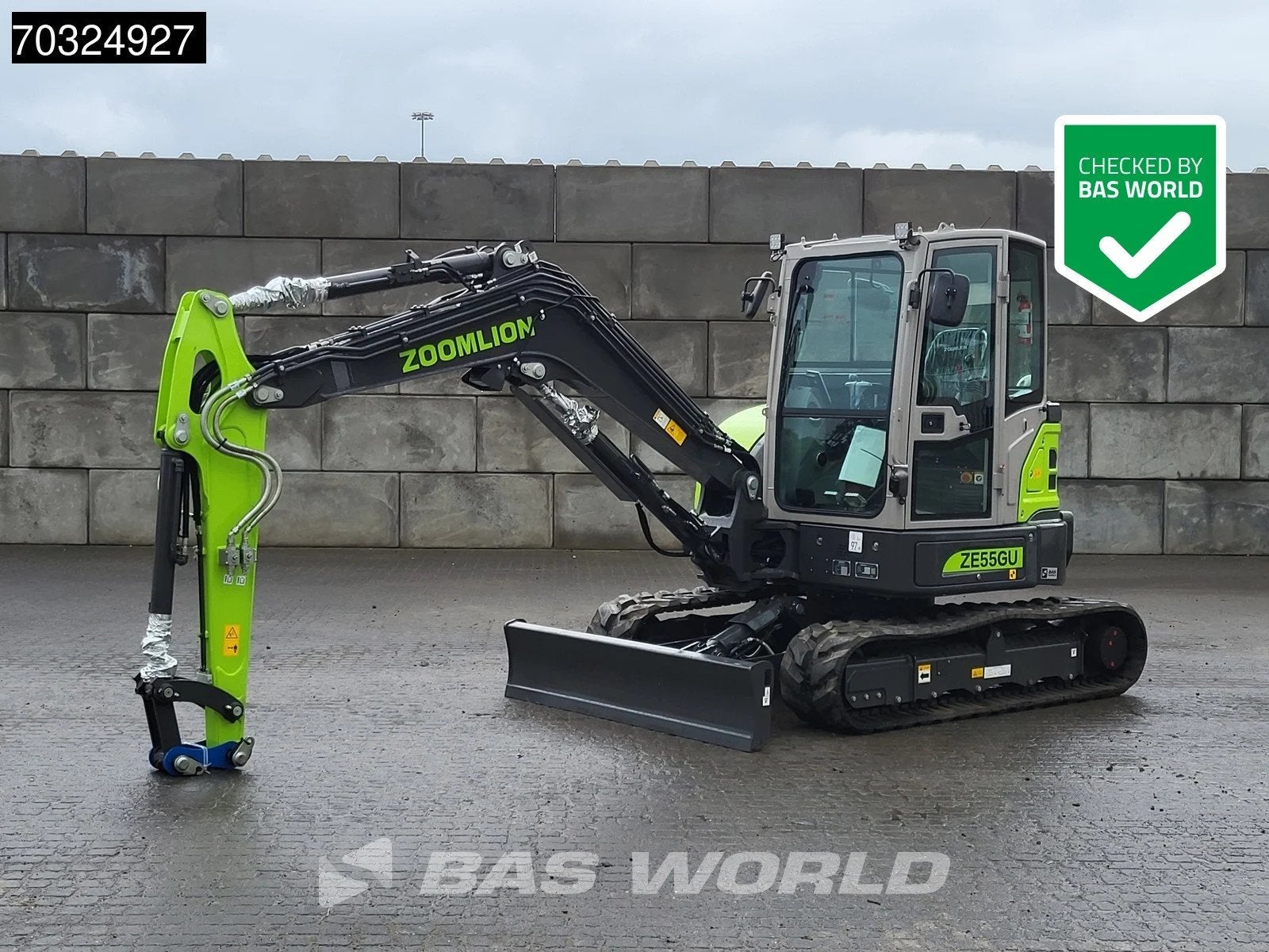 Zoomlion ZE55 GU KUBOTA ENGINE - CE CERTIFIED, Graafmachine