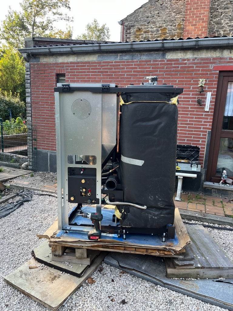 chaudière Pellet neuve Edilkamin 24 KW, Enlèvement, 60 à 150 cm, Neuf, Chaudière CC ou Chaudière combinée