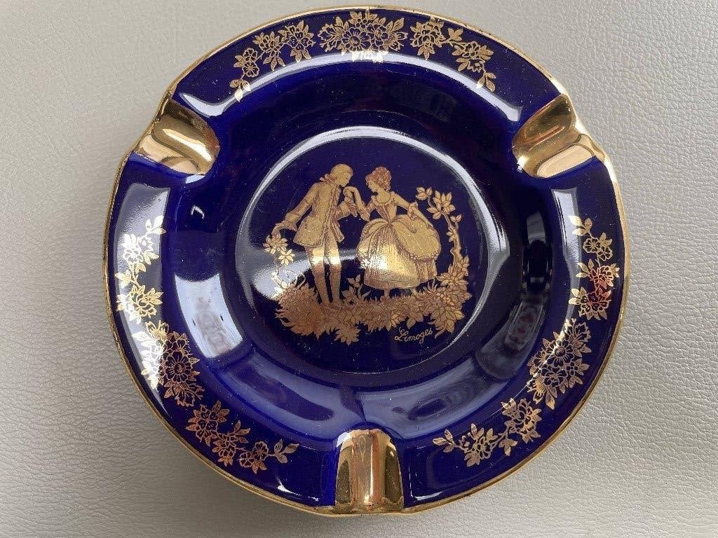 Limoges asbakken, Antiek en Kunst, Ophalen of Verzenden