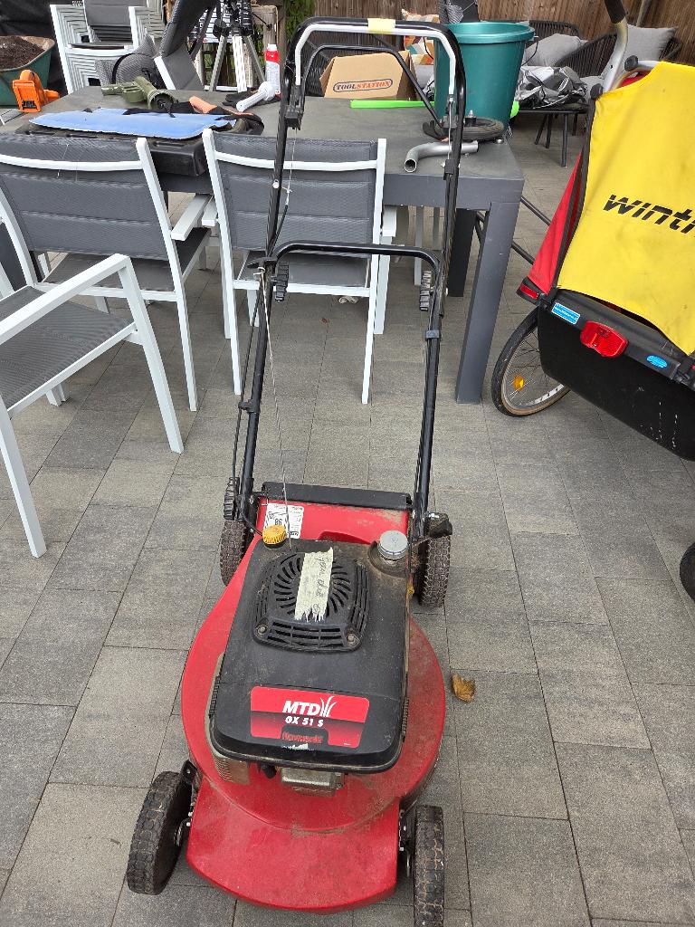 tondeuse à gazon Kawasaki MTD GX51S, Jardin & Terrasse, Enlèvement, Utilisé, Tondeuses à gazon à essence