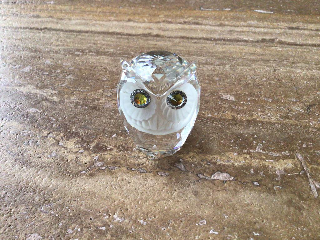 Grote uil swarovski, Verzamelen, Ophalen, Zo goed als nieuw