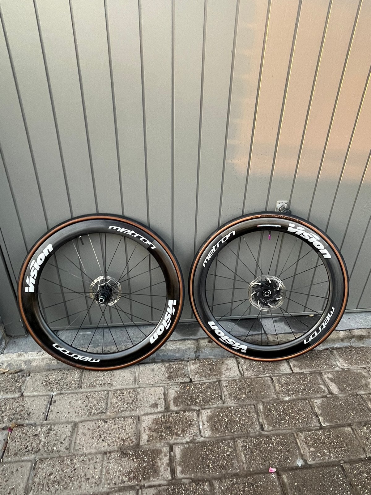 Vision wielset disc, Fietsen en Brommers, Ophalen, Gebruikt