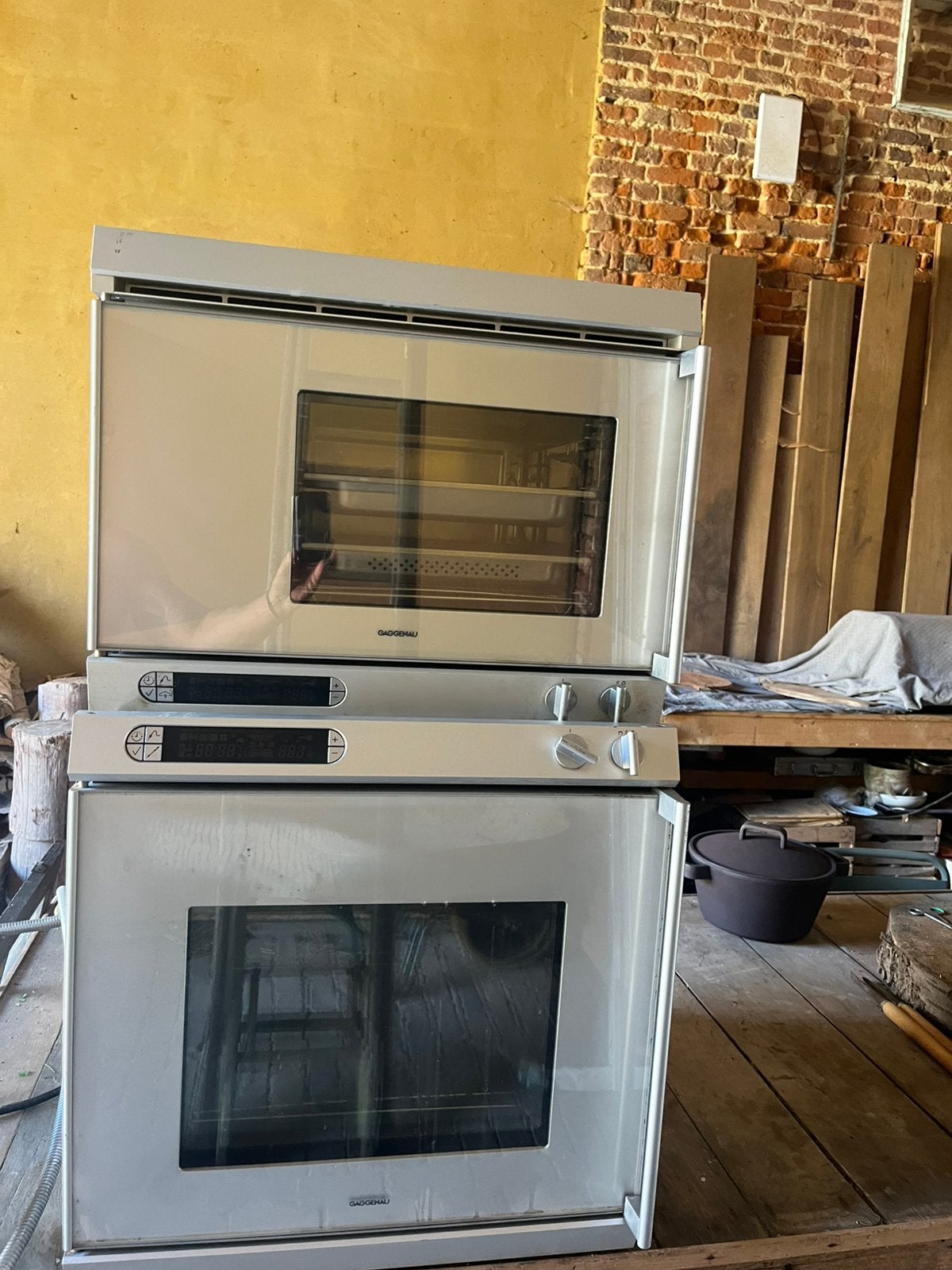 Gaggenau Broodoven (Werkend) + Stoomoven  (ED221130) RVS, Elektronische apparatuur, Ovens, Inbouw, Oven, Ophalen