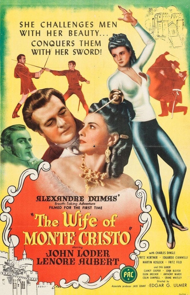 16mm speelfilm -- The Wife of Monte Cristo (1946), Ophalen of Verzenden, 16mm film