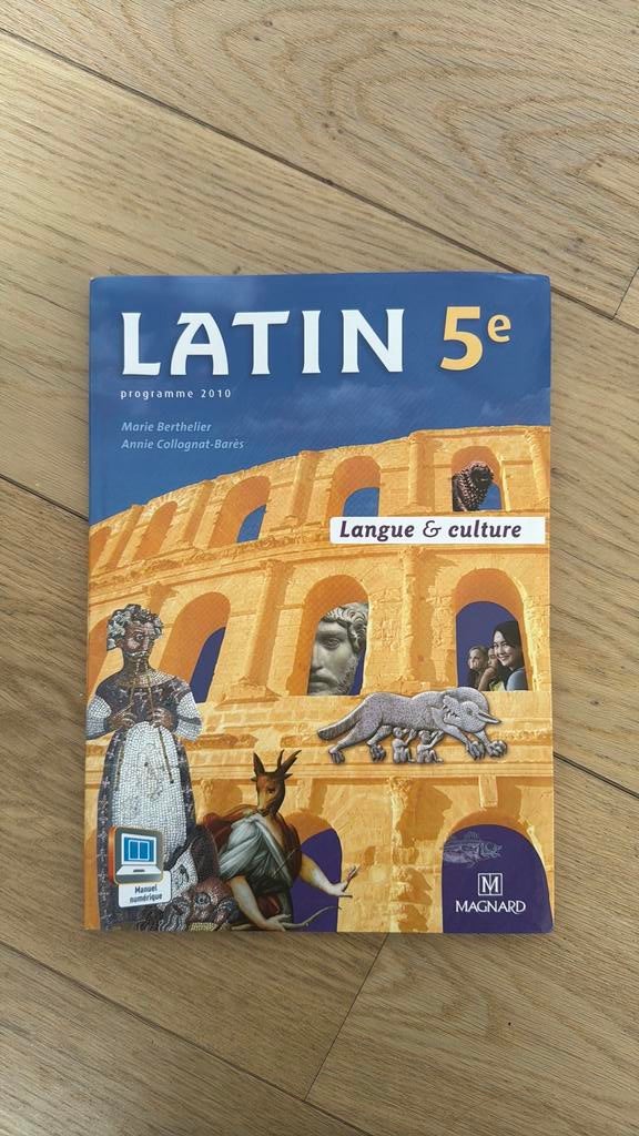 Livre de latin, Livres, Livres scolaires, Enlèvement ou Envoi, Utilisé, Primaire, Latin
