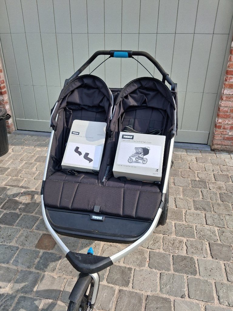 Thule Urban Glide - Dubbele Buggy, Ophalen, Zo goed als nieuw, Overige merken, Duomodel