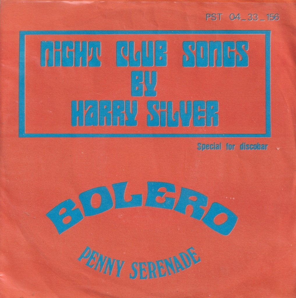 Harry Silver – Bolero / Penny serenade – Single, Ophalen of Verzenden, Gebruikt, 7 inch, Pop
