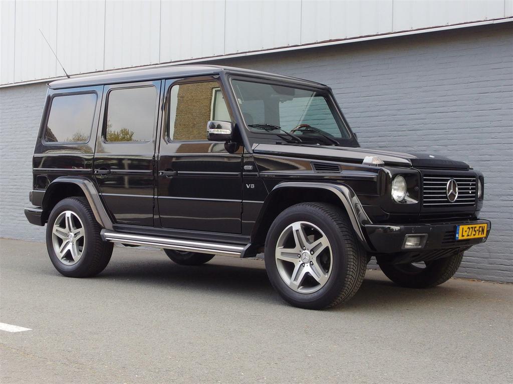 Mercedes-Benz G 55 AMG 2000 Zeldzaam en roestvrij (BTW Auto), Autos, Mercedes-Benz, Achat, Entreprise, Carnet d'entretien, Noir