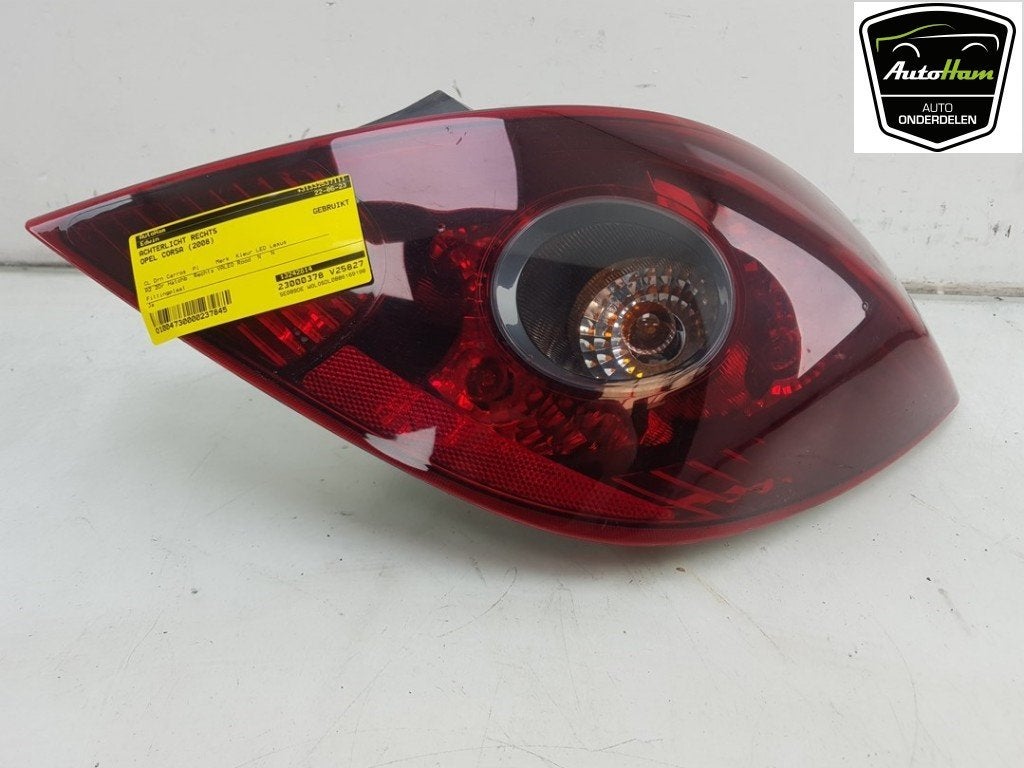 FEU ARRIÈRE DROIT Opel Corsa D (|13242814|93189400|), Valeo, Opel, Utilisé, 100, rue de Courcelles
75017  Paris, FR